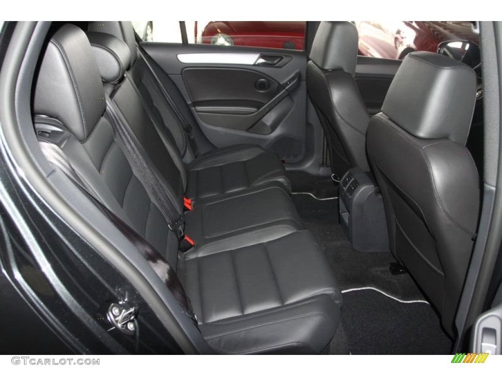 2013 Volkswagen Golf R 4 Door 4Motion Rear Seat Photo #68589206