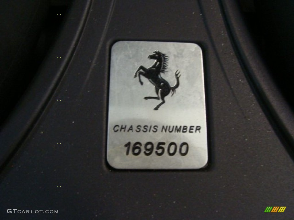 2010 Ferrari California Standard California Model Marks and Logos Photo #68589227