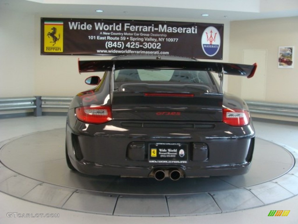 2010 911 GT3 RS - Grey Black/Guards Red / Black photo #7