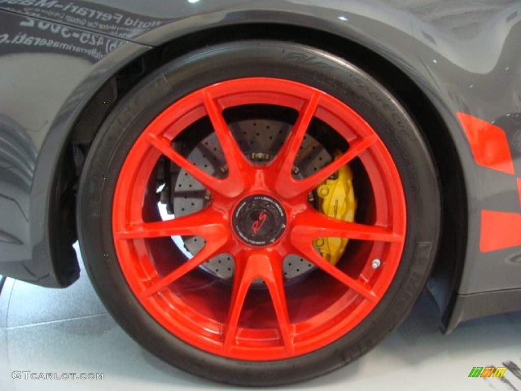 2010 911 GT3 RS - Grey Black/Guards Red / Black photo #26