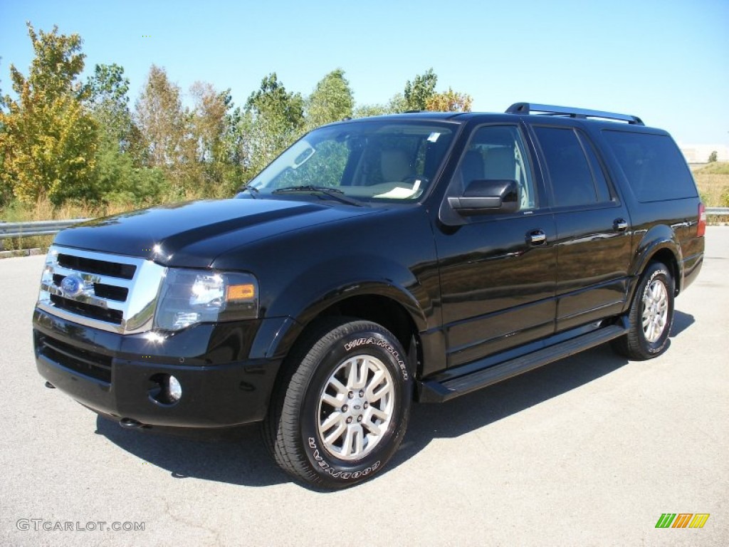 2012 Expedition EL Limited 4x4 - Black / Stone photo #1