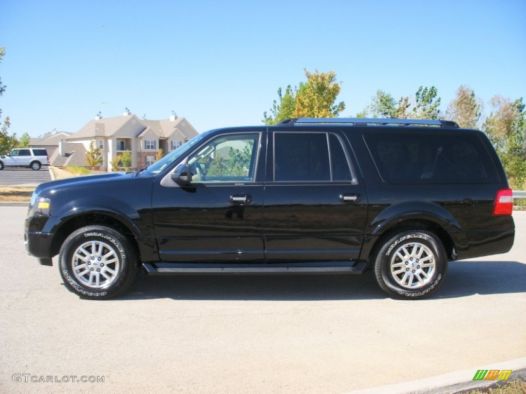 Black 2012 Ford Expedition EL Limited 4x4 Exterior Photo #68589992