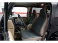 2002 Jeep Wrangler Sahara 4x4 Front Seat