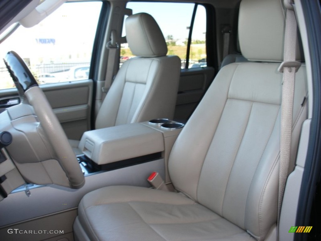Stone Interior 2012 Ford Expedition EL Limited 4x4 Photo #68590106