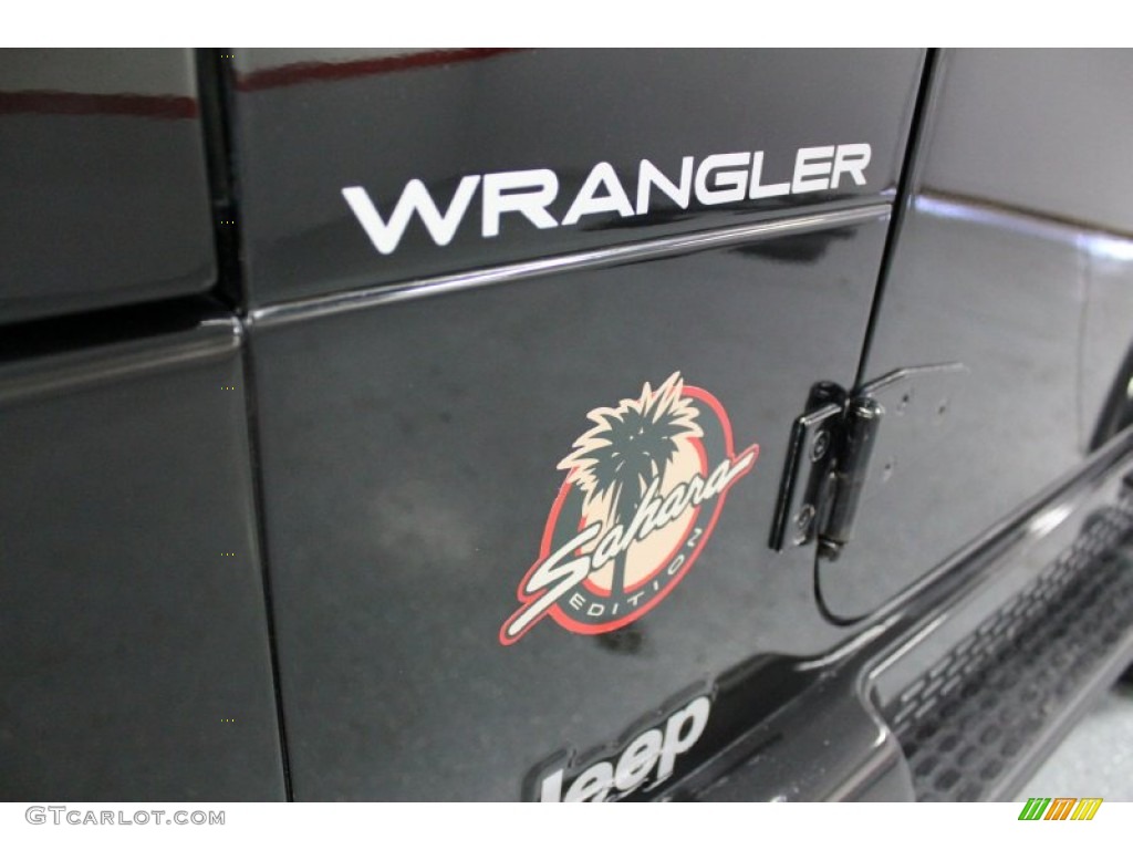 2002 Jeep Wrangler Sahara 4x4 Marks and Logos Photo #68590604