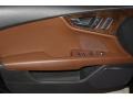 Nougat Brown 2012 Audi A7 3.0T quattro Premium Door Panel