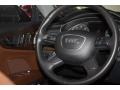 Nougat Brown Steering Wheel Photo for 2012 Audi A7 #68592338