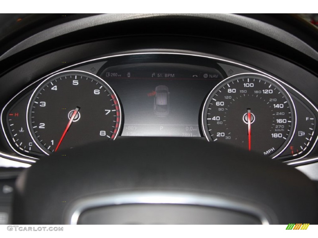 2012 Audi A7 3.0T quattro Premium Gauges Photo #68592452