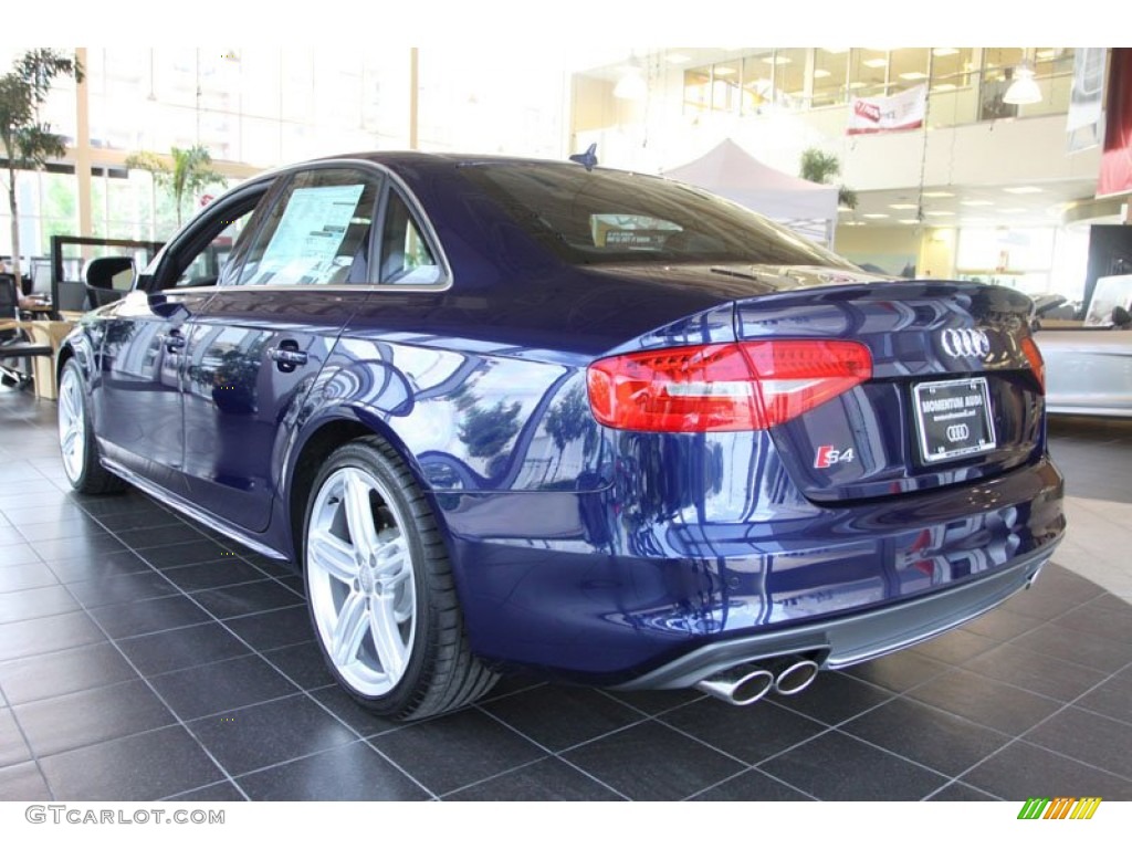 2013 Estoril Blue Crystal Audi S4 3 0t Quattro Sedan