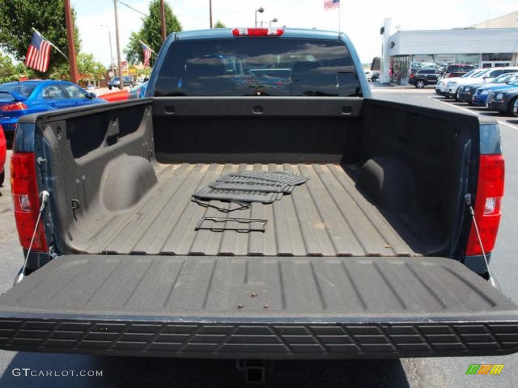 2009 Silverado 1500 LT Extended Cab 4x4 - Blue Granite Metallic / Ebony photo #4