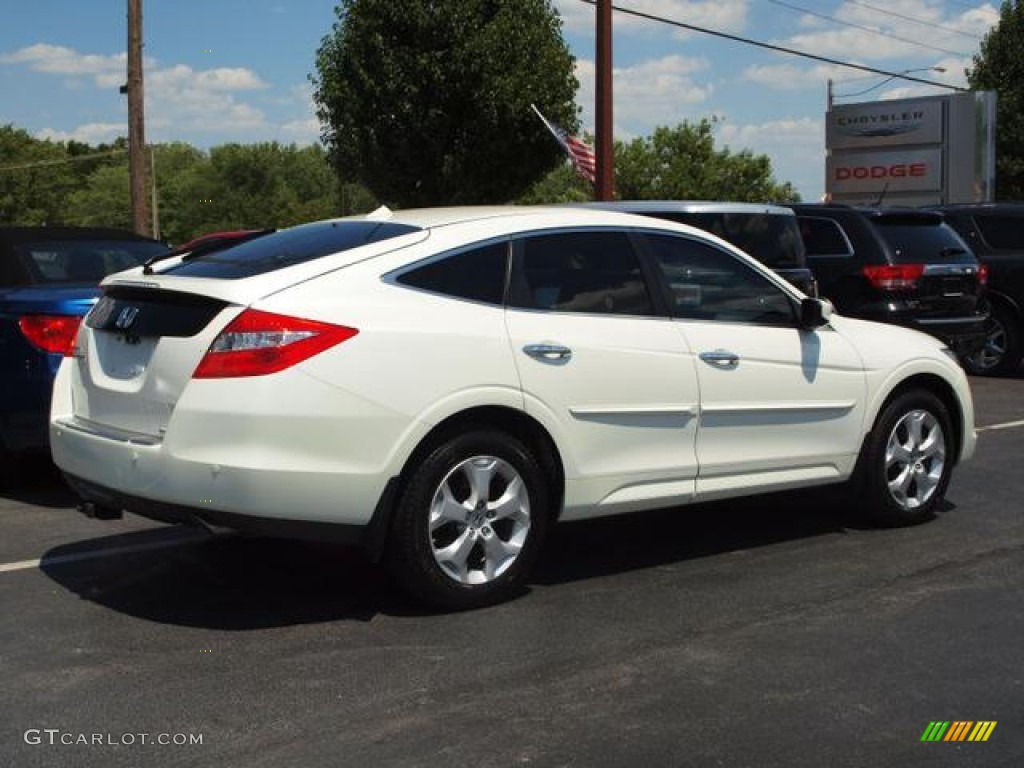 White Diamond Pearl 2010 Honda Accord Crosstour EX-L 4WD Exterior Photo #68592950