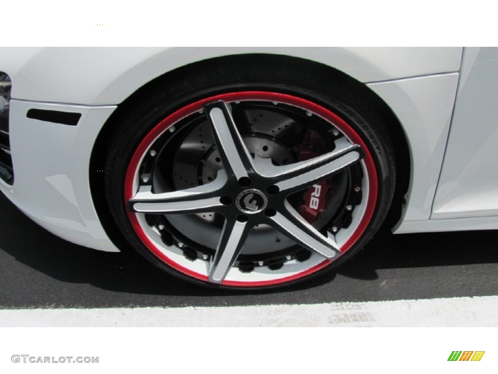 2010 Audi R8 5.2 FSI quattro Custom Wheels Photo #68592986