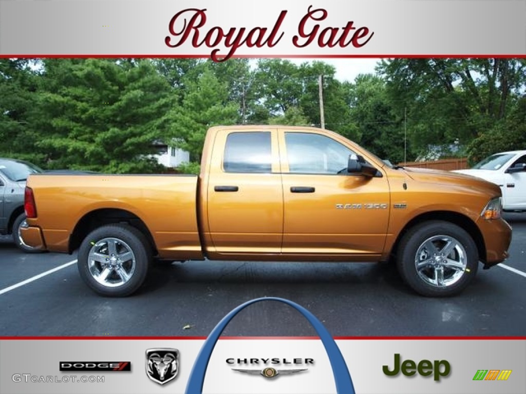 Tequila Sunrise Pearl Dodge Ram 1500