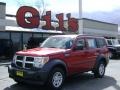 2008 Inferno Red Crystal Pearl Dodge Nitro SXT 4x4  photo #1