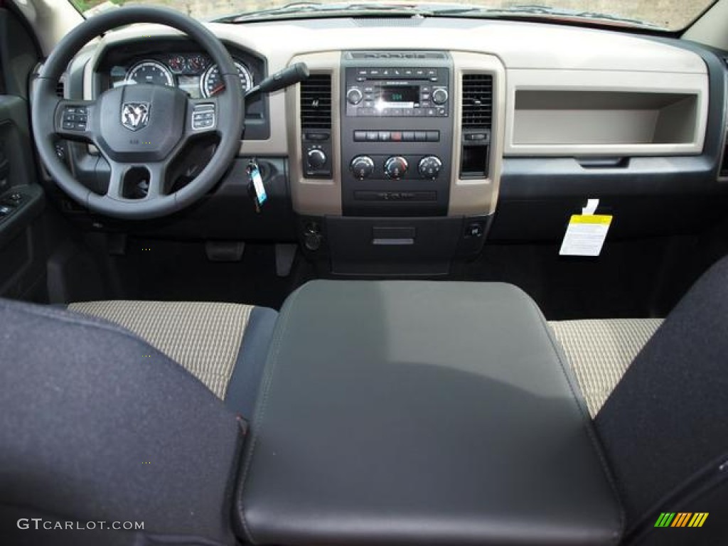 2012 Ram 1500 Express Crew Cab 4x4 - Deep Cherry Red Crystal Pearl / Dark Slate Gray/Medium Graystone photo #5