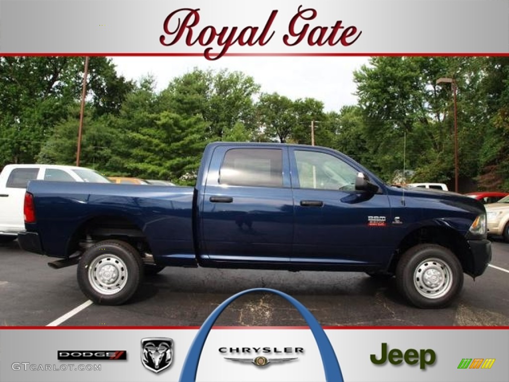 2012 Ram 2500 HD ST Crew Cab 4x4 - Midnight Blue Pearl / Dark Slate/Medium Graystone photo #1