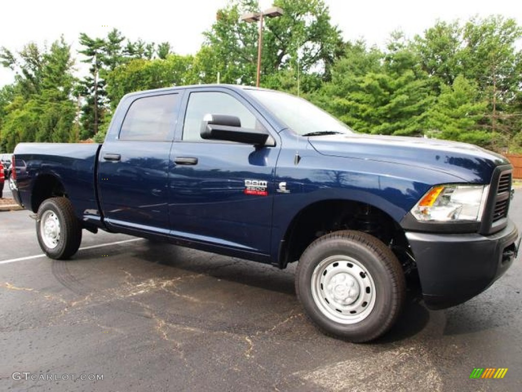 Midnight Blue Pearl 2012 Dodge Ram 2500 HD ST Crew Cab 4x4 Exterior Photo #68594243