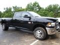 2012 Black Dodge Ram 3500 HD Big Horn Crew Cab 4x4 Dually  photo #2