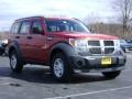 2008 Inferno Red Crystal Pearl Dodge Nitro SXT 4x4  photo #9