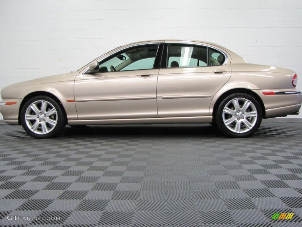 Topaz Metallic 2003 Jaguar X-Type 3.0 Exterior Photo #68594876