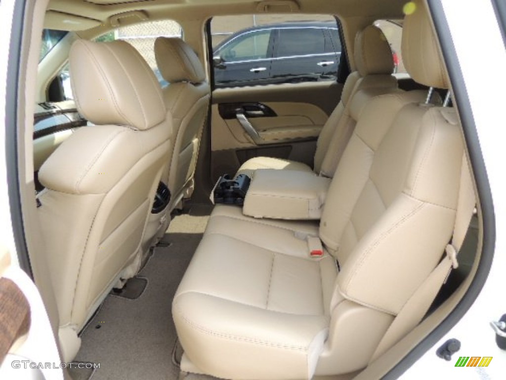 2010 Acura MDX Standard MDX Model Rear Seat Photo #68594970