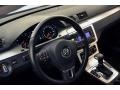 2009 Volkswagen CC Black Interior Steering Wheel Photo