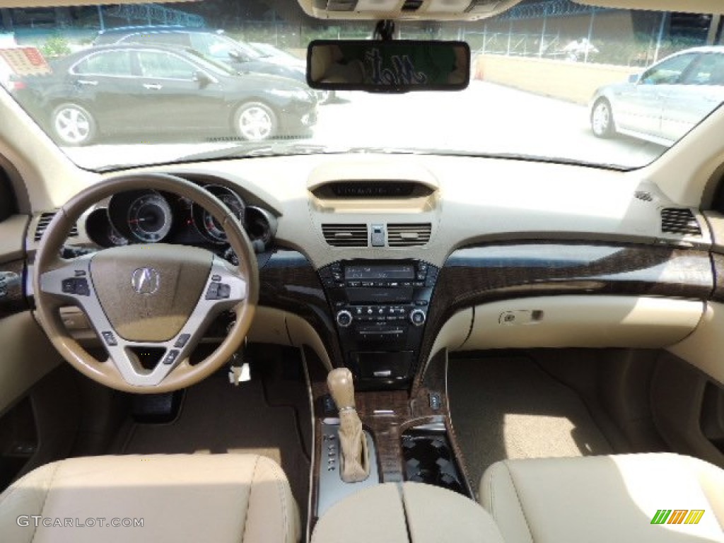 2010 Acura MDX Standard MDX Model Parchment Dashboard Photo #68594990