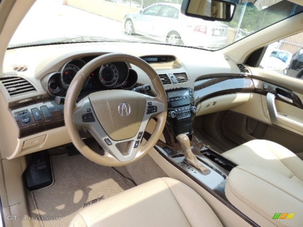 Parchment Interior 2010 Acura MDX Standard MDX Model Photo #68595038