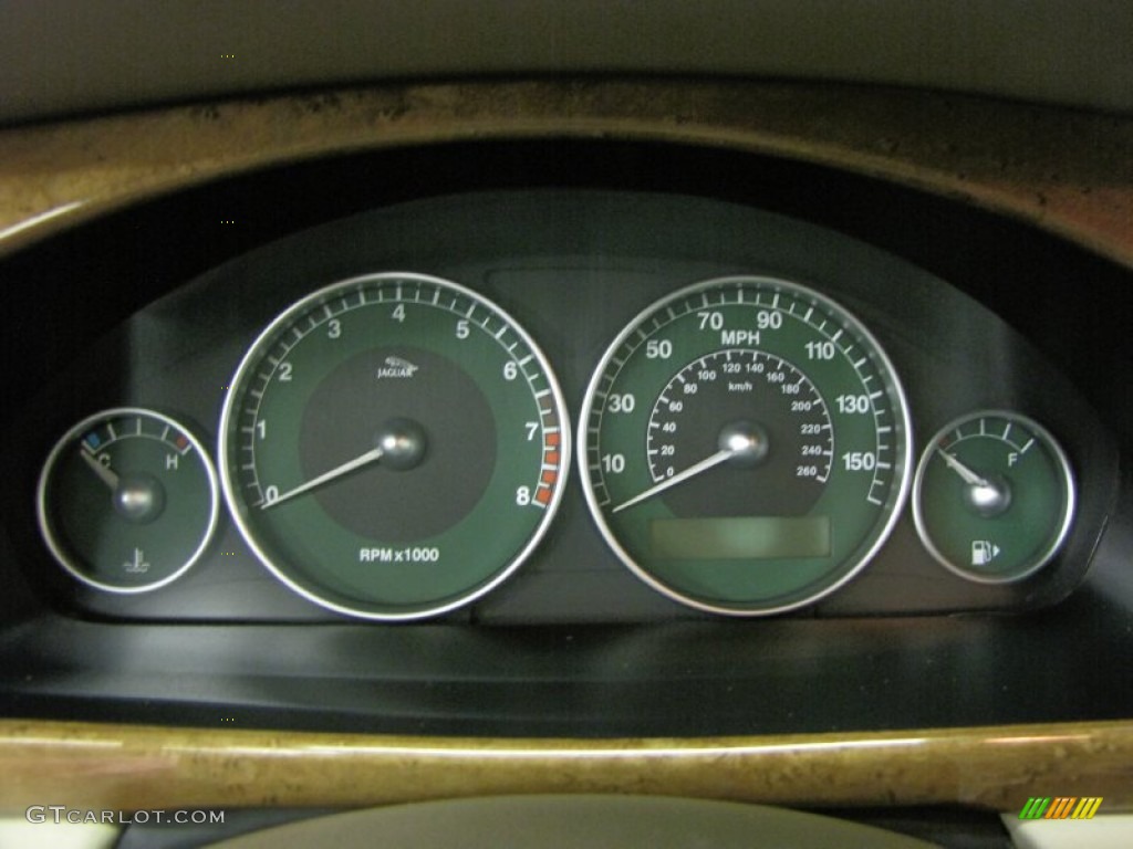 2003 Jaguar X-Type 3.0 Gauges Photo #68595061