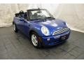 2006 Hyper Blue Metallic Mini Cooper Convertible  photo #28