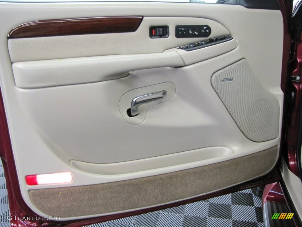 2003 Cadillac Escalade AWD Shale Door Panel Photo #68595431