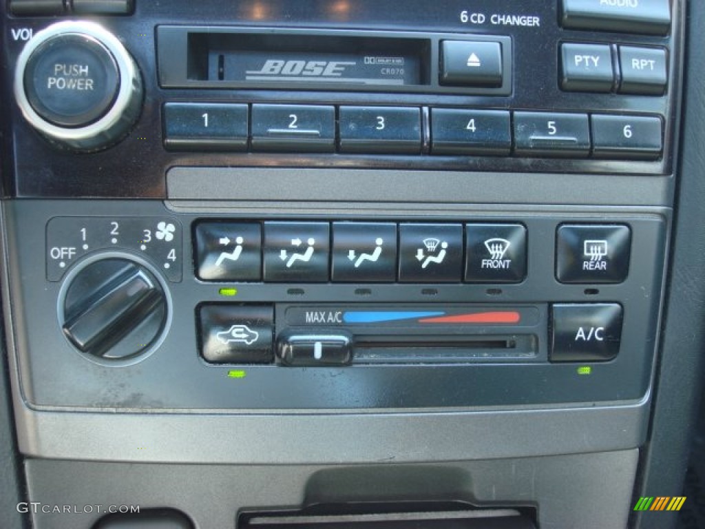 2002 Nissan Maxima SE Controls Photo #68595965