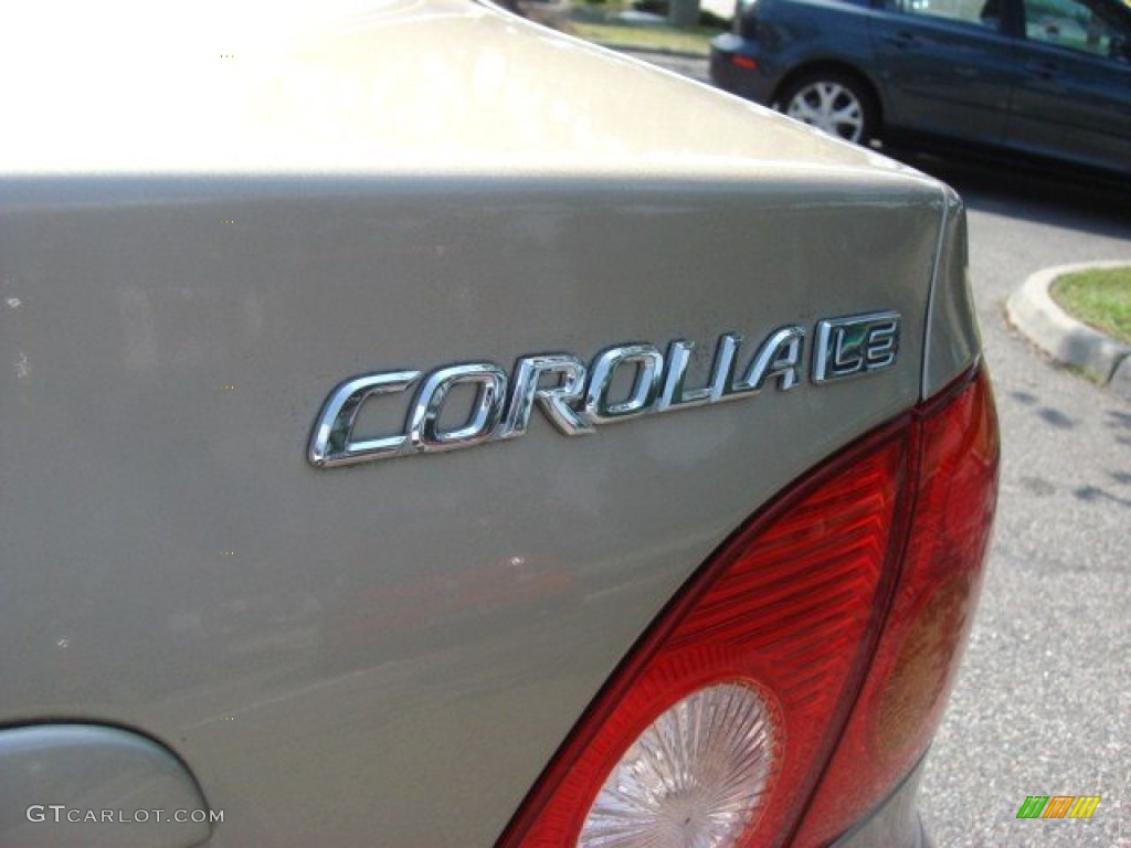 2004 Toyota Corolla LE Marks and Logos Photo #68596637