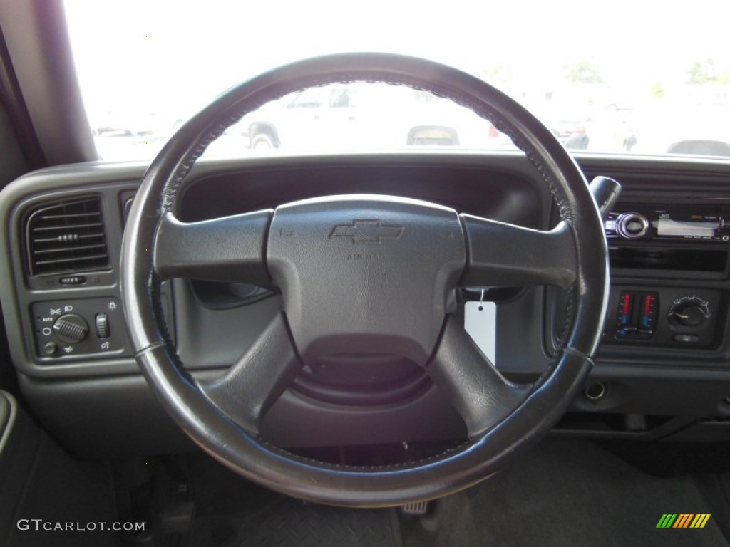 2003 Silverado 1500 LS Extended Cab 4x4 - Dark Gray Metallic / Dark Charcoal photo #13