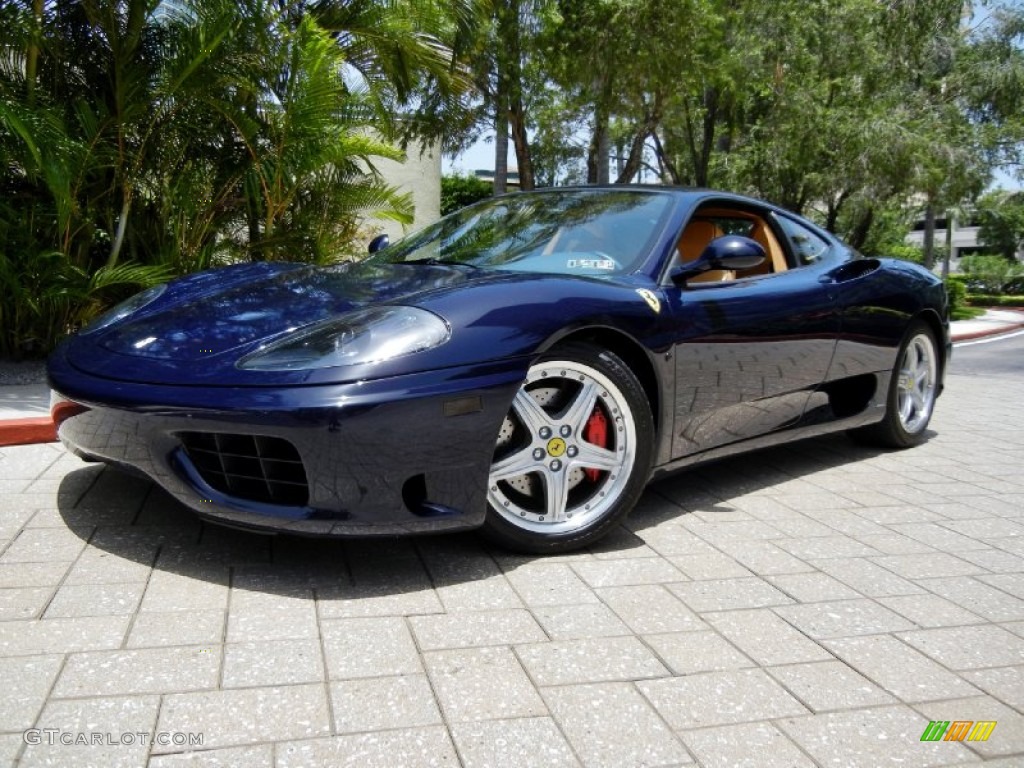 Blue Pozzi 2002 Ferrari 360 Modena F1 Exterior Photo #68596775