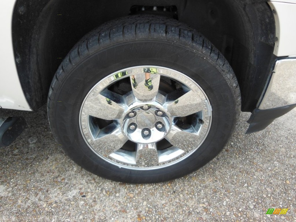 2010 Sierra 1500 SLT Crew Cab - White Diamond Tricoat / Dark Titanium/Light Titanium photo #23