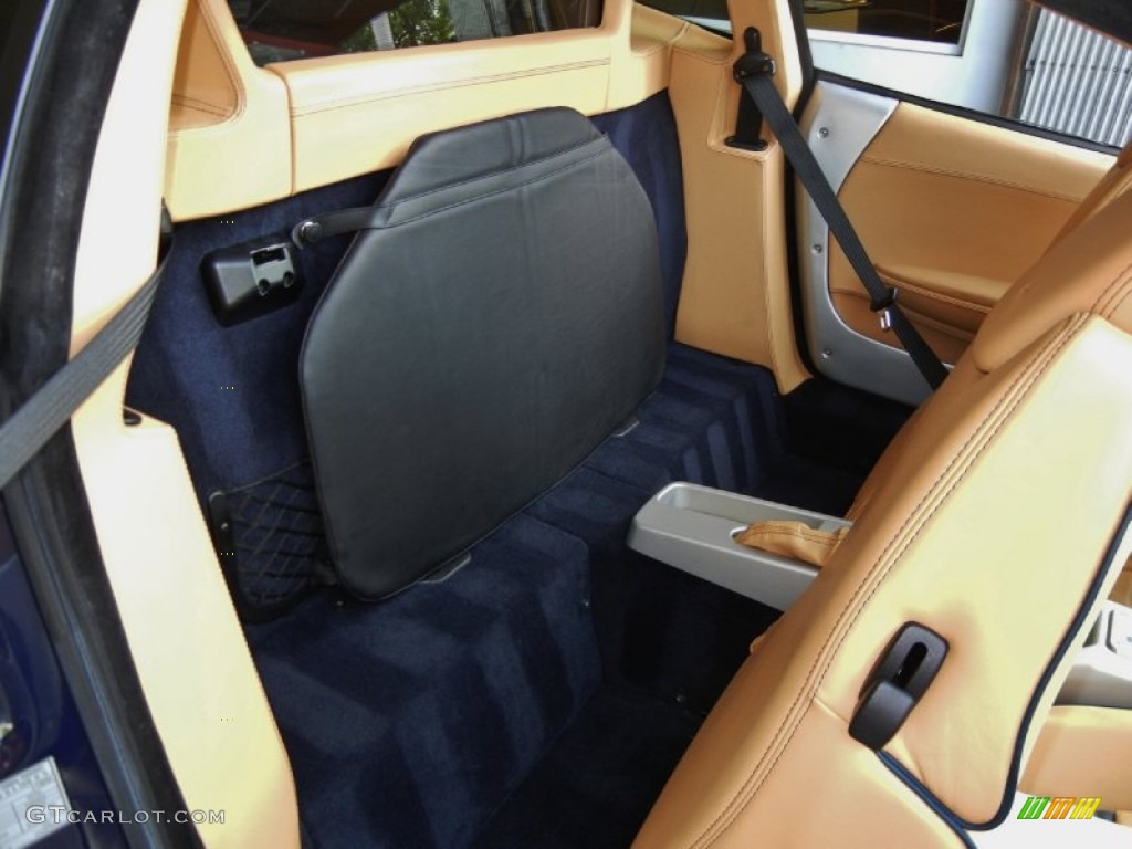 Beige/Blue Interior 2002 Ferrari 360 Modena F1 Photo #68597069