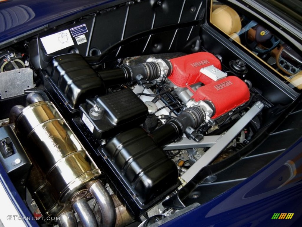 2002 Ferrari 360 Modena F1 3.6 Liter DOHC 40-Valve V8 Engine Photo #68597171