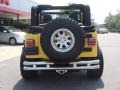 2006 Solar Yellow Jeep Wrangler X 4x4  photo #5