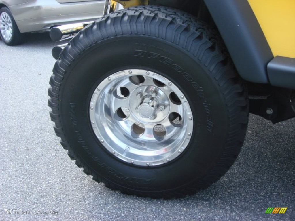 2006 Jeep Wrangler X 4x4 Custom Wheels Photo #68597696