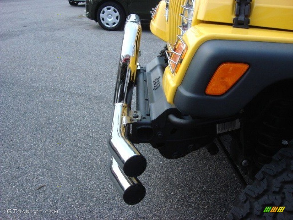 2006 Wrangler X 4x4 - Solar Yellow / Dark Slate Gray photo #20