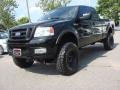 2004 Black Ford F150 FX4 SuperCab 4x4  photo #6