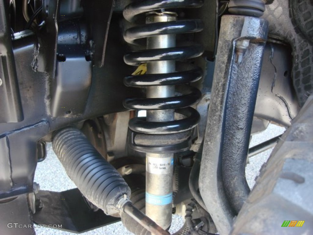 2004 F150 FX4 SuperCab 4x4 - Black / Black photo #18