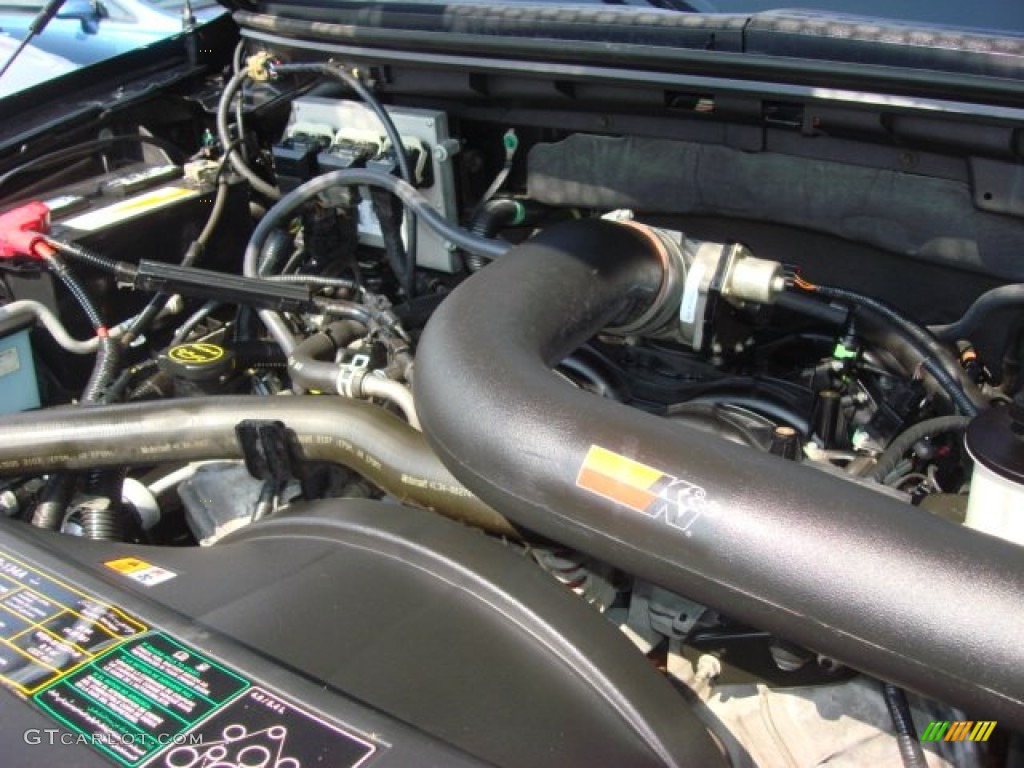 2004 F150 FX4 SuperCab 4x4 - Black / Black photo #19