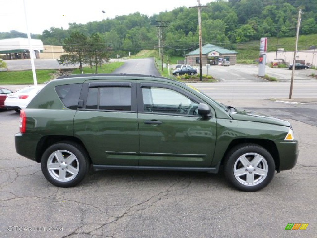 Jeep Green Metallic 2008 Jeep Compass Sport 4x4 Exterior Photo #68598260