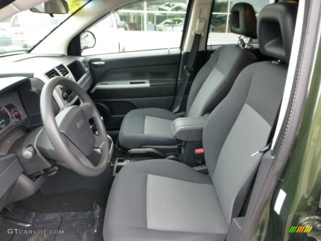 Dark Slate Gray Interior 2008 Jeep Compass Sport 4x4 Photo #68598364