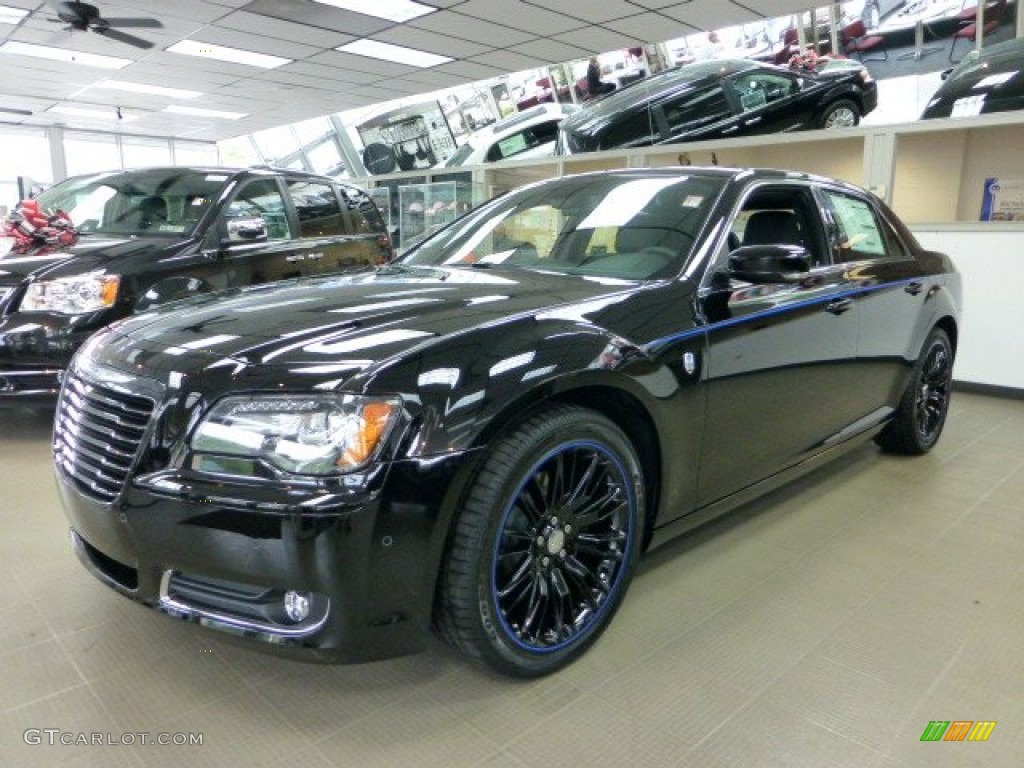 Mopar Black/Blue 2012 Chrysler 300 S Mopar '12 Edition Exterior Photo #68598635