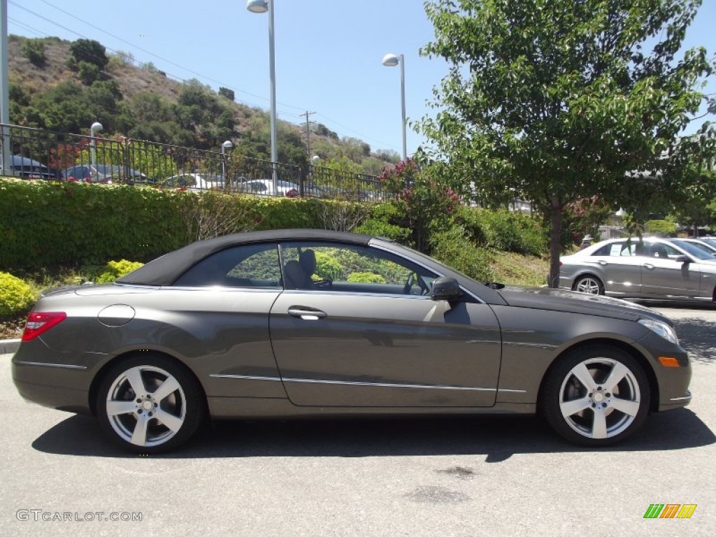 Olivine Grey Metallic 2013 Mercedes-Benz E 350 Cabriolet Exterior Photo #68598806