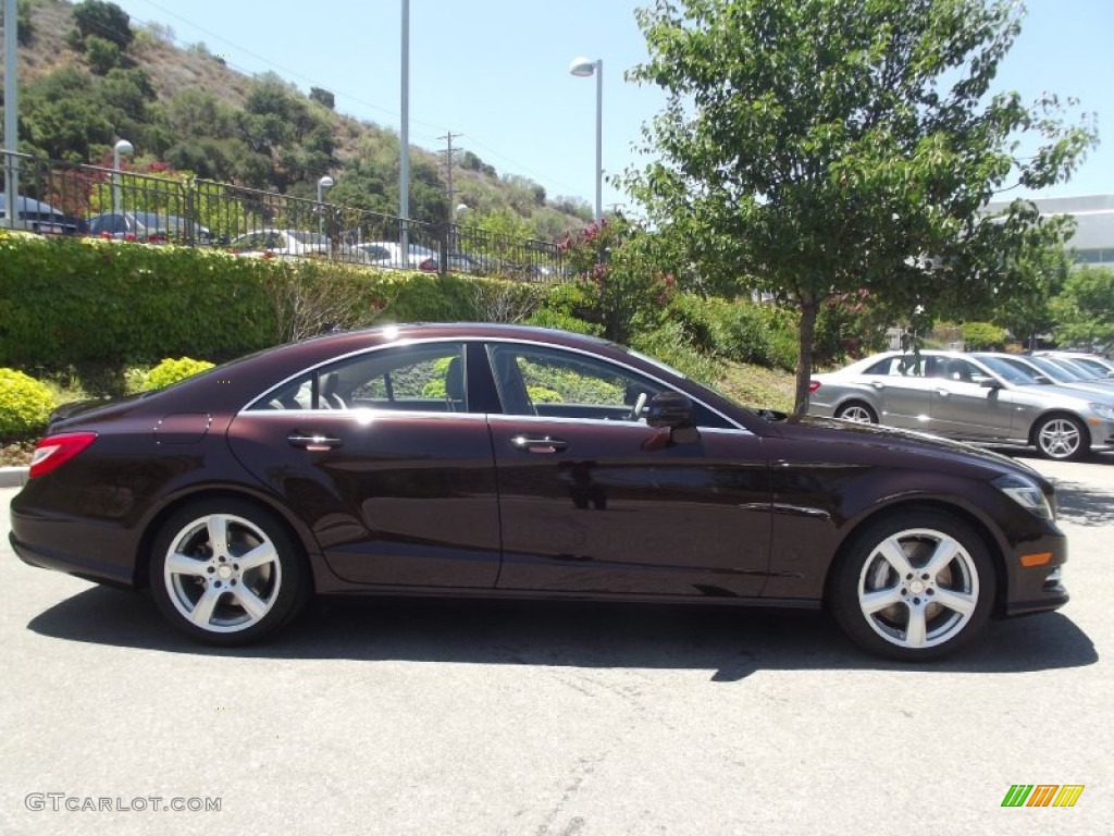 Cuprite Brown Metallic 2013 Mercedes-Benz CLS 550 Coupe Exterior Photo #68599364