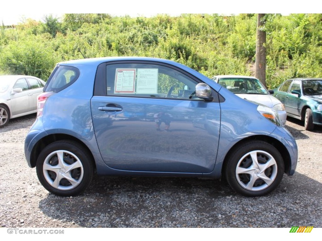 Pacific Blue Metallic 2012 Scion iQ Standard iQ Model Exterior Photo #68600354